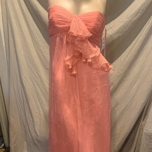 Amsale strapless dress